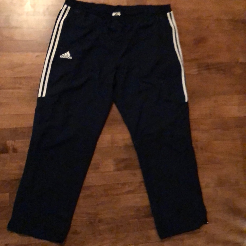 Adidas Navy Men’s windbreaker pants 3XL 48’ waist